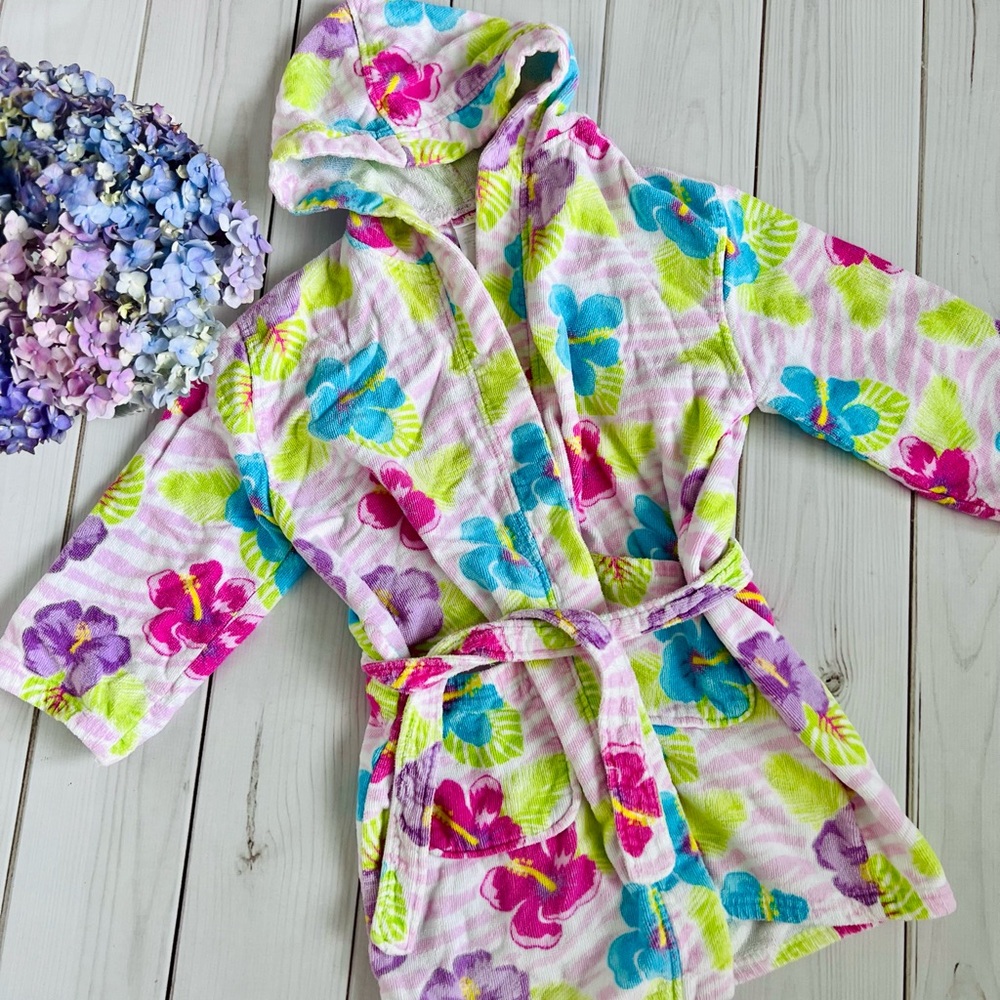 Terry Cloth Robe Size M - Picture 2 of 5
